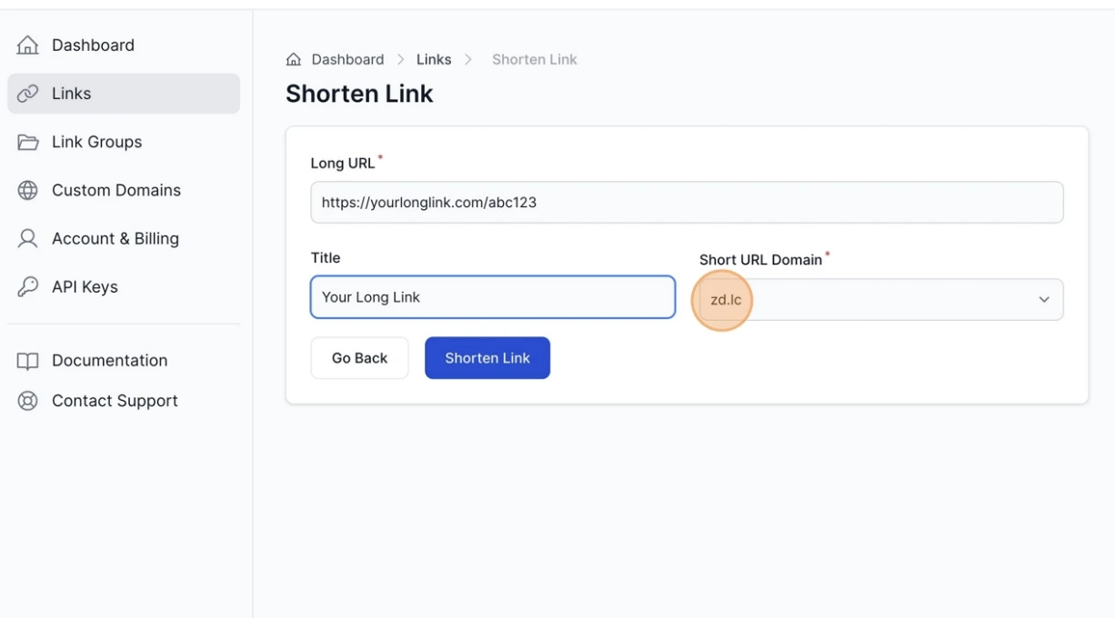 Step 2 Screenshot